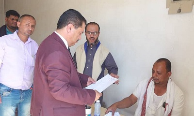 الوكيل السعيدي يطلع على جهود حملة ” أمانة الحضارم ” بسيئون