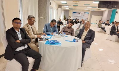 الوكيل بارزيق يدشّن ورشة عمل تدريبية حول دور البلديات في التكيف الحضري مع تغيّر المناخ بالمكلا