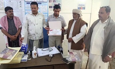 برعاية الشيخ احمد سالم المنهالي .. إستضافة طبية نوعية في رماه تسهم في تخفيف معاناة المرضى
