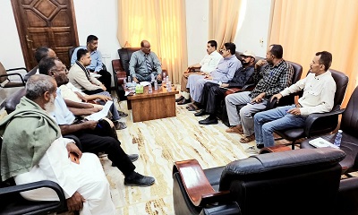 اجتماع للجنة حصر الأضرار والأصول المنهوبة للمرافق الحكومية والمواطنين في وادي حضرموت