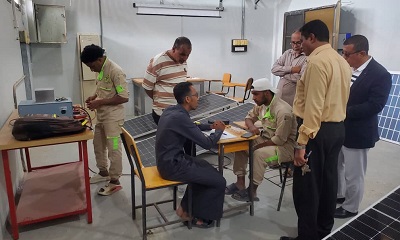 بلفاس يتفقد سير الاختبارات النصفية بالمعاهد التقنية والمهنية بالمكلا