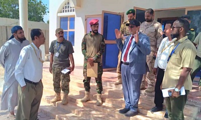بتوجيهات القائم بأعمال وزير النقل..رئيس هيئة الطيران يطلع على الترتيبات النهائية لإعادة تشغيل مطار الريان الدولي