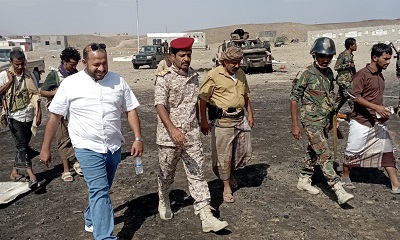 قائد لواء بارشيد يتفقد المواقع العسكرية التابعة للواء