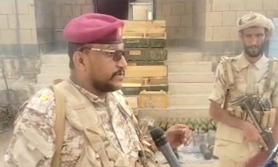 جهود أمنية مشتركة تنجح في استعادة أسلحة وذخائر منهوبة بوادي حضرموت