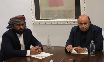 عضو مجلس القيادة محافظ حضرموت يناقش مع وكيل أول المحافظة مستجدات الأوضاع واستحقاقات حضرموت