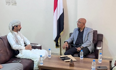 مستشار محافظ حضرموت يبدأ زيارته لمديرية العبر بلقاء في ديوان المديرية ويتفقد عدداً من المرافق الخدمية
