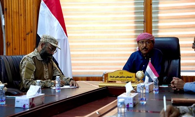 المنطقة العسكرية الأولى تؤكد دعمها للجهود الأمنية خلال اجتماع اللجنة الأمنية بوادي وصحراء حضرموت