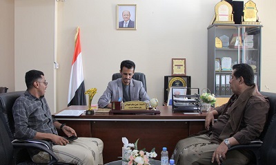 الوكيل الجيلاني يلتقي رئيس نادي دوعن ويشيد بدور النادي الرياضي والثقافي والاجتماعي