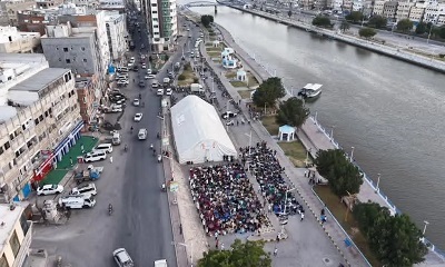 وكيل حضرموت الجيلاني يشارك في خيمة إفطار الصائمين بخور المكلا ويشيد بمستوى التنظيم