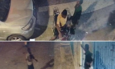 بتبادل معلوماتي بين مركزي شرطة المكلا ومركز شرطة الديس تم ضبط متهمين يقومان بعملية النشل من المواطنين.