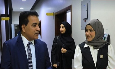 وزيرة الشؤون القانونية تزور قطاع تلفزيون حضرموت وتشيد بمحتوى القناة المتنوع الهادف