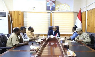 الوكيل بارباع يلتقي بنقابة عمال كهرباء وادي حضرموت ويؤكد دعم الجهود الرامية لتحسين الخدمات