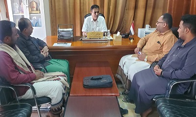 مدير عام مديرية القطن يلتقي اللجنة الشبابية بمنطقة العقاد