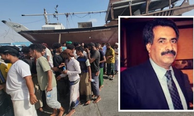 السفير بلفقيه يشيد بالجهود الدبلوماسية والحكومية للإفراج عن صيادي حضرموت من الصومال