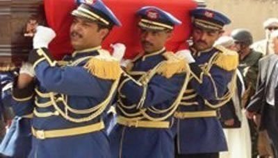 تشييع جثامين الشهداء بالمنطقة الثانية محافظة حضرموت