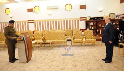 وزير الداخلية يؤدي اليمين الدستورية أمام رئيس الجمهورية (مكتمل)