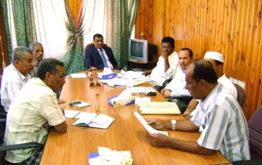 لجنة المناقصات بسيئون تقر تنفيذ ثلاثة مشاريع جديدة وتقر معالجة مناقصات سابقة