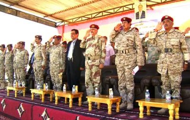 تدشين العام التدريبي والعملياتي والقتالي والإعداد المعنوي للعام التدريبي 2014م بالمنطقة العسكرية الاولى بسيئون