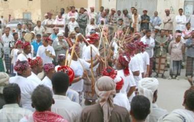 حافة الحوطة للألعاب الشعبية بمدينة سيئون تحتفل بمطلعها السنوي العام ( مطلع المطالع )