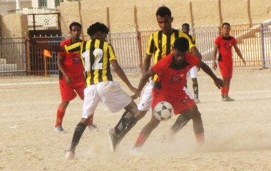 فوز الاتحاد على الوحدة في تصفيات كأس حضرموت