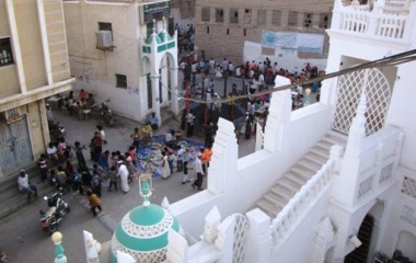 مسجد الرياض بسيئون ينفرد بختائم ليلة 19 رمضان بمدينة سيئون