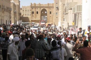 طيبة أرضنا لوحة غنائية تراثية درامية يرسمها مبدعون في أيام عيد الاضحى بسيئون