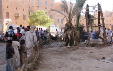 القرية التراثية بسيئون تختتم فعالياتها بأوبريت طيبة ارضنا بمشاركة نخبة من نجوم الفن والمسرح