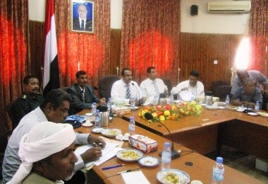 محلي حضرموت في افتتاحية دورته الاعتيادية الثانية بمدينة سيئون