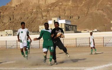 بهدفين البرق يفوز على مدوده بدوري قدم ثالثة وادي حضرموت