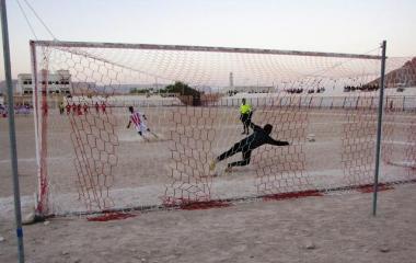 بركلات الترجيح اللسك للمباراة النهائية في دوري قدم أندية ثالثة وادي حضرموت