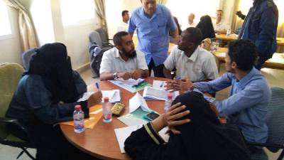 إنطلاق البرنامج التدريبي في إدارة الجودة الشاملة لمنتسبي التعليم الفني والمهني بساحل حضرموت.