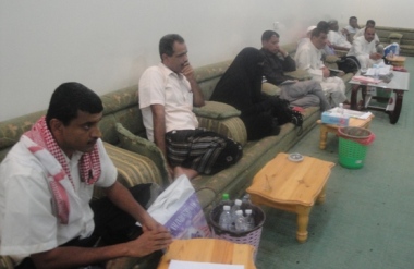 وكيل محافظة حضرموت لشون الوادي  يترأس اجتماع لمناقشة قضايا المتضررين بمديرية تريم