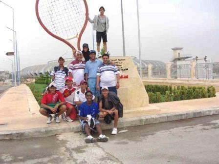 غسان وشيماء يحصدان ذهب بطولة غرب آسيا للتنس