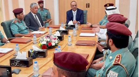 Minister of Interior visits Abu Dhabi Police College