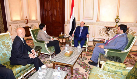 President Hadi praises US support for Yemen