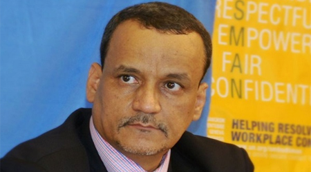 Ould Cheikh stresses the UN's abidance by continuing talks between the Yemeni Parties