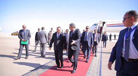 PM arrives in Sherm el-Sheikh to attend WYC