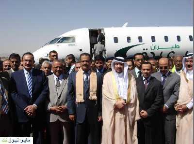 PM launches Felix Airways 1st flight to Aden 