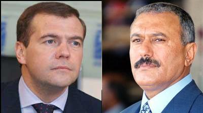 President Saleh begins and official visit to Russia Tuesday 