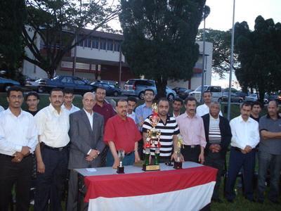 GPC delegation visiting Malaysia attends sport match of Yemeni students in Malaysia