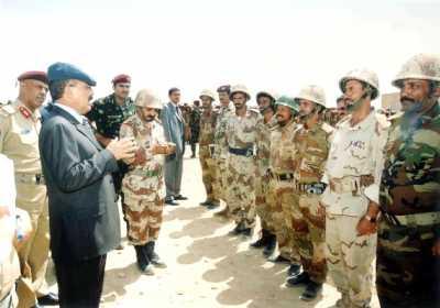 The President instructs on improvement of soldiers living