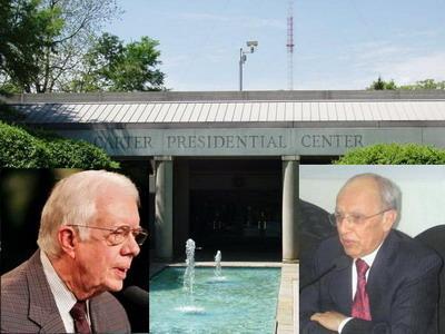 Carter, al-Eryany lead international delegation observing Lebanese elections 