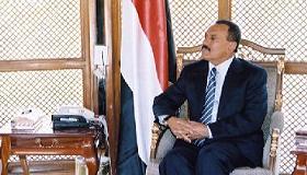 President Saleh meets Hamas official spokesman
