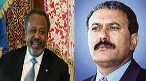 President Saleh receives phone call from Djibouti President