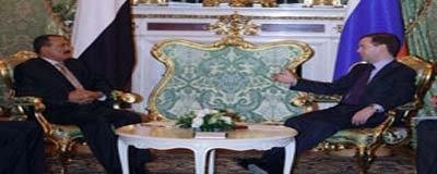 President holds talks with Russian counterpart in Moscow 