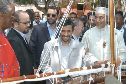 IRANIAN PRESIDENT VISITS FORT JESUS