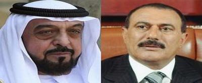 President Saleh receives letter from UAE President