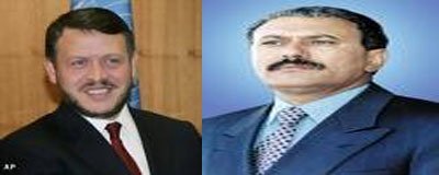 President calls Jordanian King