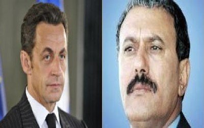 President Saleh condoles Sarkozy on plane crash disaster