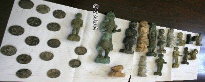 Relics seized with drunk traffickers in eastern Yemen